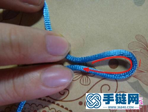 最基本酢漿草結及其組合結如意結的編織圖解