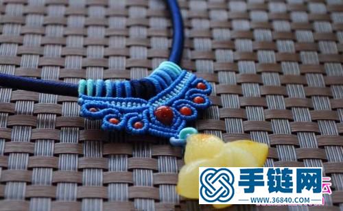線圈鳳冠手繩的編制方法