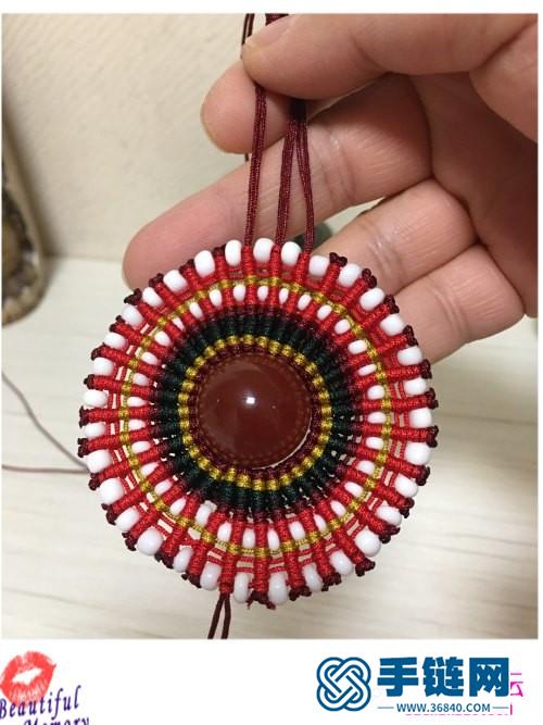 紅運當頭掛飾的制作方法