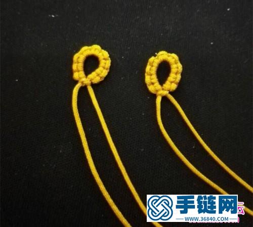 繩編寬手鐲教程