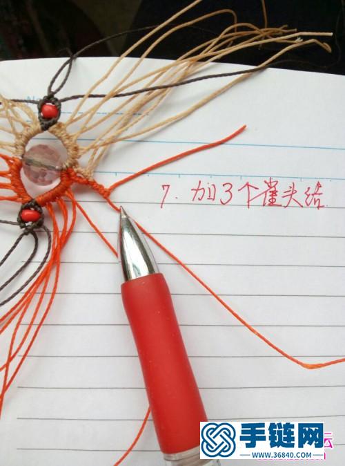 歐美風(fēng)情手繩的編織教程