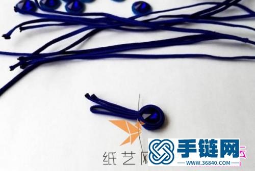 古典端莊大氣項鏈的編織制作
