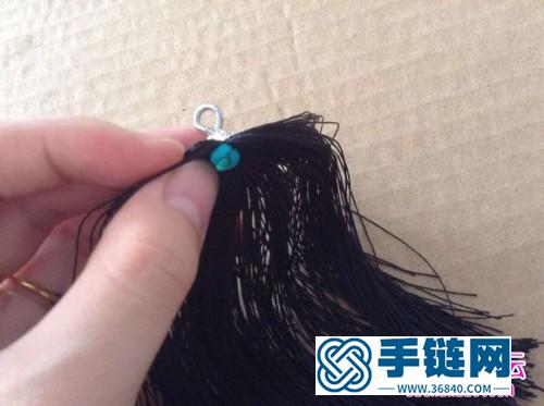 利用流蘇帽制作的流蘇的方法教程