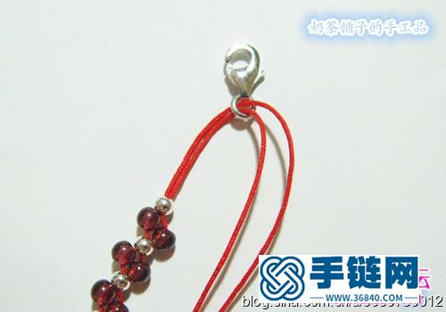 平安腳鏈的制作方法