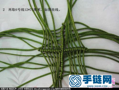 中國結編螃蟹的方法圖解