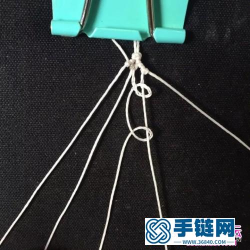 藍妹妹小矮人繩編掛飾的詳細制作方法