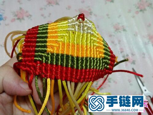中國結粽子的編法教程