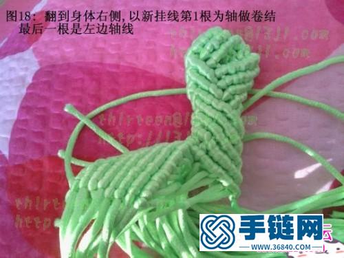 繩編青青小恐龍的超詳細制作教程