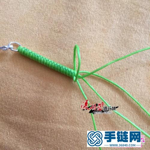 泰蠟s扣手繩的編法圖解