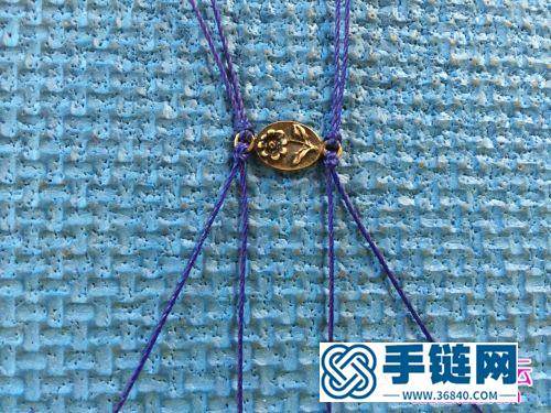 繩編古銅戒面戒指的制作方法
