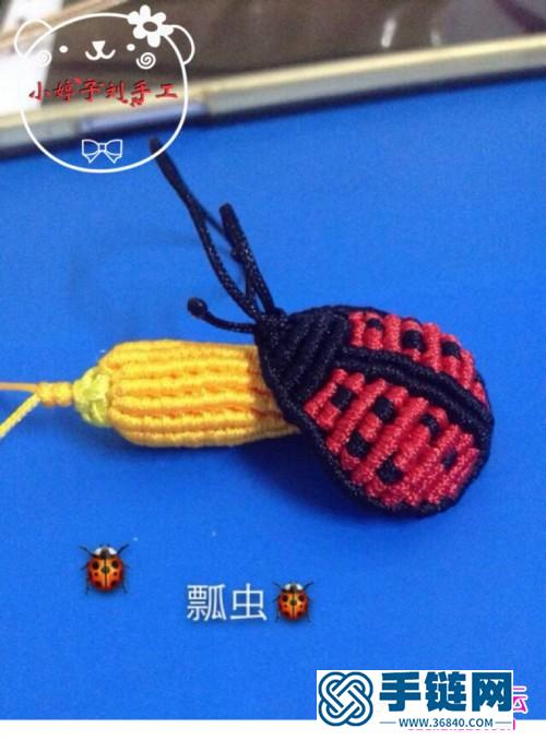 中國結小瓢蟲的編織方法