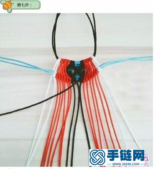 繩編金魚流蘇掛飾的詳細制作圖解
