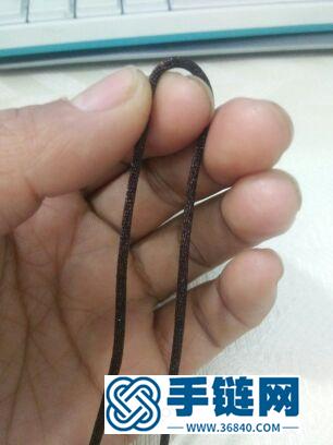 民族風項鏈繩的制作方法