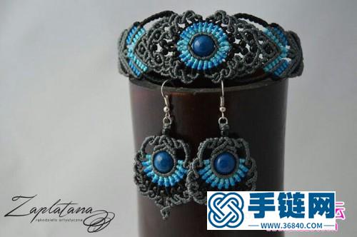玉線耳環(huán)吊墜的制作方法