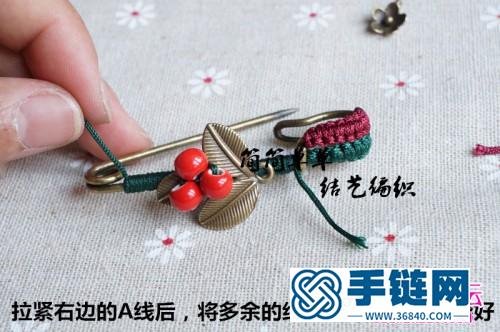 森女范兒胸針的制作方法