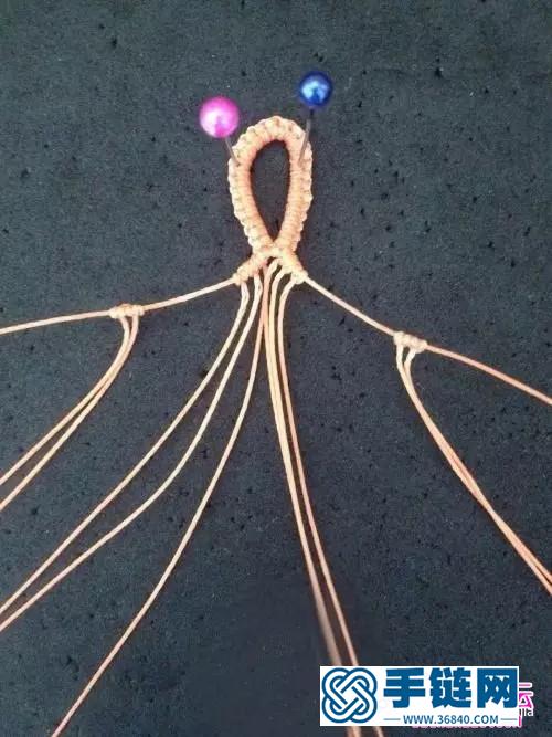 繁星串珠手鏈的制作方法