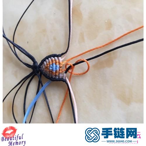 蠟線蝴蝶腳鏈的詳細制作教程