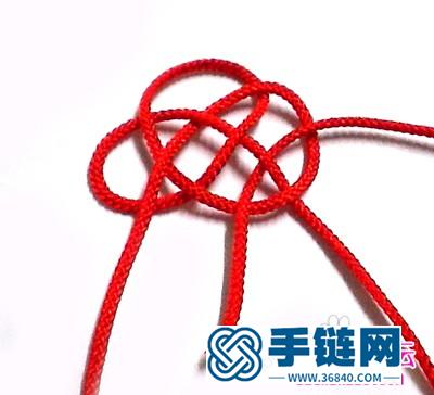中國結(jié)編織制作的金錢結(jié)書簽教程