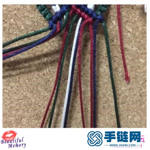 玉線菩提手鏈的詳細編織過程