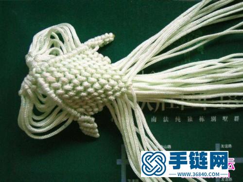 繩編金魚詳細步驟教程