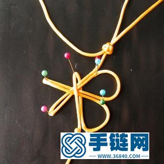 中國結制作套色掛飾的方法教程