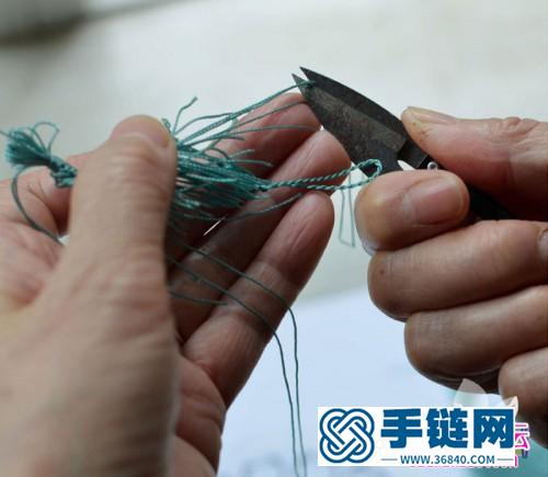 玉線編制活靈活現小蝦的詳細教程