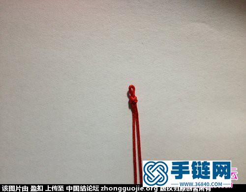 斜卷結(jié)編織愛心耳環(huán)的方法圖解