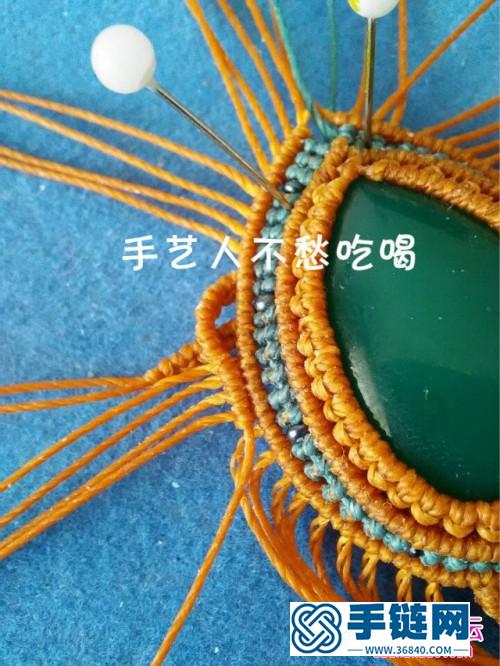卷卷水滴項鏈墜的詳細制作教程