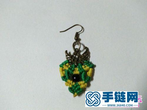 復古清新耳環的制作方法