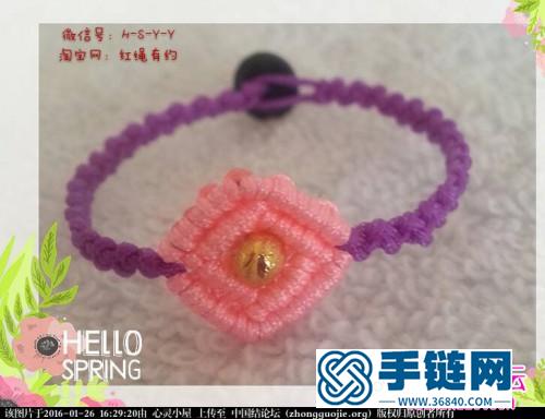 中國結編織生命之眼手環(huán)教程