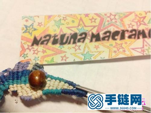 中國結編織小海馬的方法圖解
