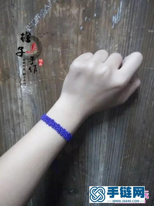 曲徑通幽玉線手繩的編法教程