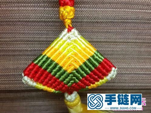 中國結粽子的編法教程