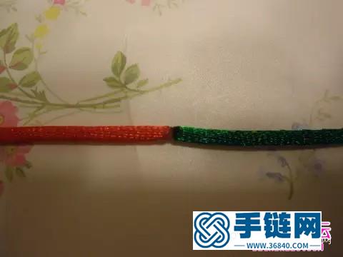 中國(guó)結(jié)制作的圣誕花環(huán)和拐棍糖手機(jī)鏈教程