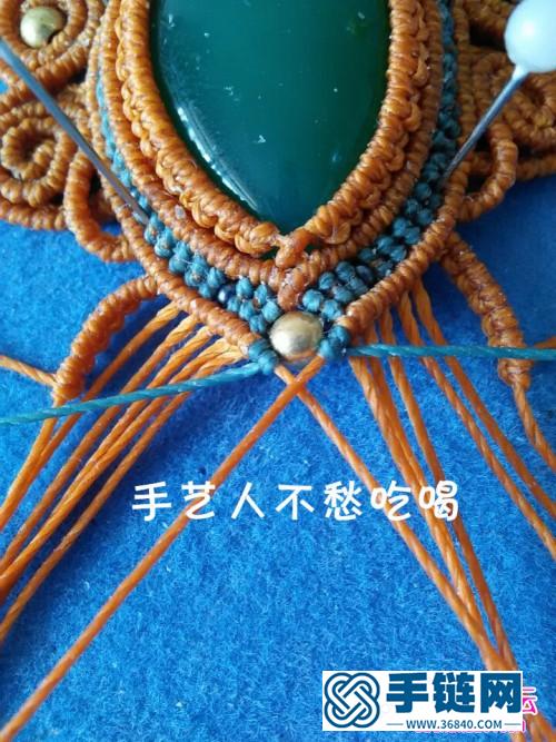 卷卷水滴項鏈墜的詳細制作教程
