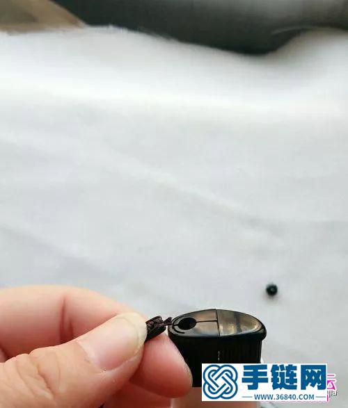 繩編民族風(fēng)鎖骨鏈的編制圖解
