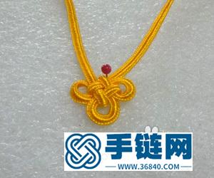 中國結編結制作的精美胸花圖解