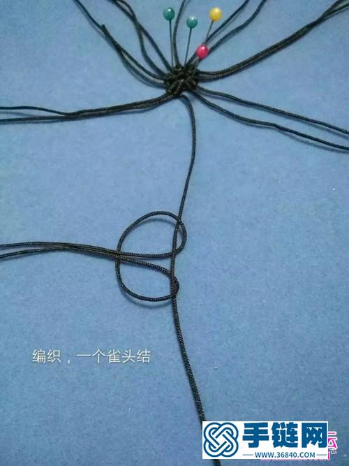 玉線心如磐石杯墊或坐墊的詳細制作步驟圖