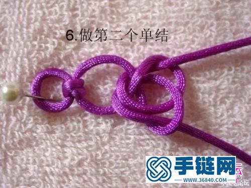 直掛式冰花手鏈的制作教程
