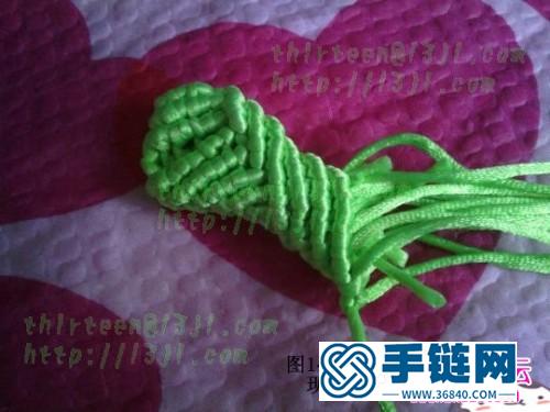 繩編青青小恐龍的超詳細制作教程