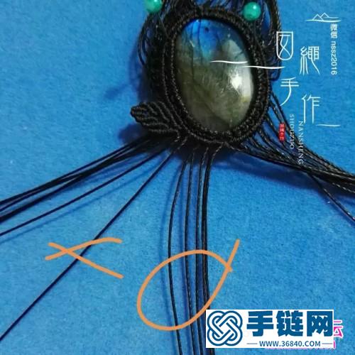 墨玨包石項(xiàng)鏈的詳細(xì)編制教程