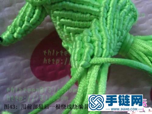 繩編青青小恐龍的超詳細制作教程