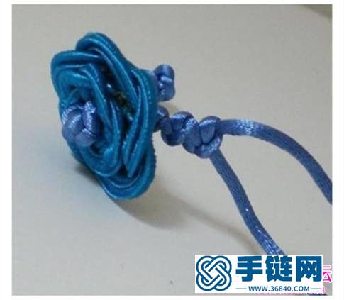 玫瑰花手鏈的制作教程