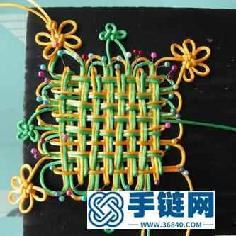 中國結制作套色掛飾的方法教程