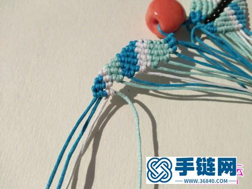 中國結藍蝶的編織方法