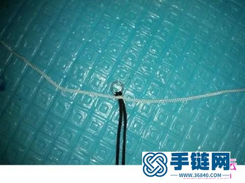 斜卷結制作的五色冰花圖解