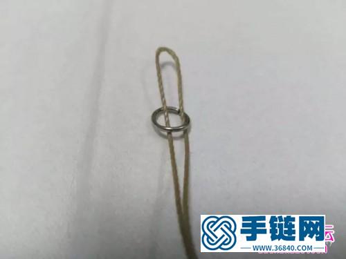 南美蠟線斜卷結(jié)耳環(huán)的詳細(xì)編制圖解