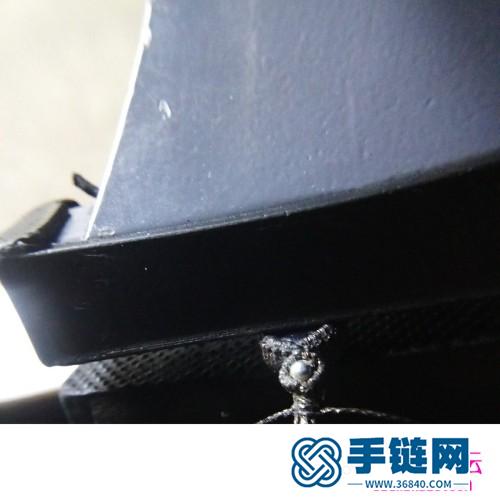 繩編蛇造型包石吊墜的詳細制作方法