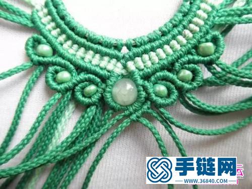 生機盎然的斜卷結耳飾的制作方法