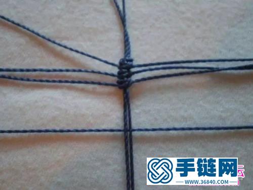 中國結編織蝴蝶的方法圖解